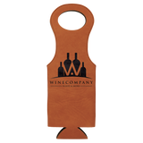 Leatherette Wine Bags