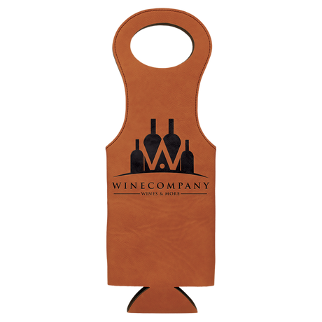Leatherette Wine Bags