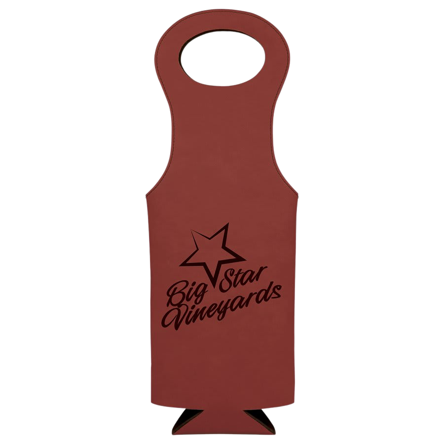 Leatherette Wine Bags