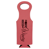 Leatherette Wine Bags