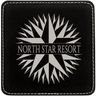 4 inch Individual Leatherette Coasters