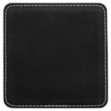 4 inch Individual Leatherette Coasters