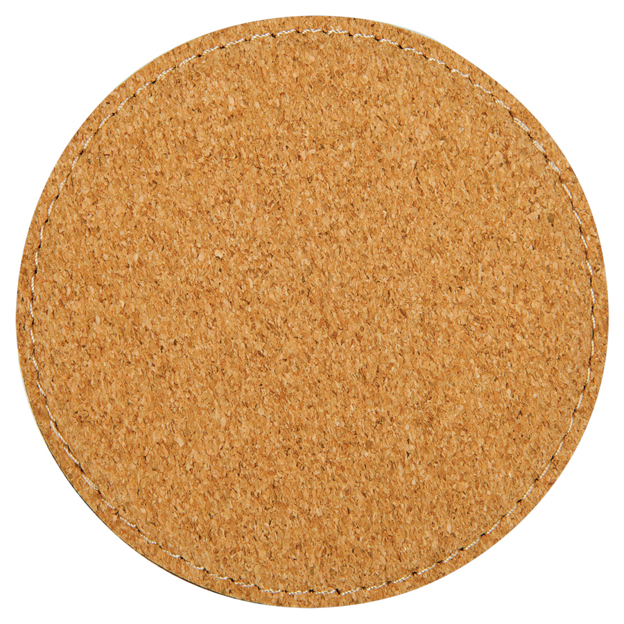 4 inch Individual Leatherette Coasters