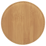4 inch Individual Leatherette Coasters