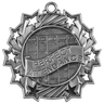 Antique Perfect Attendance Ten Star Medals