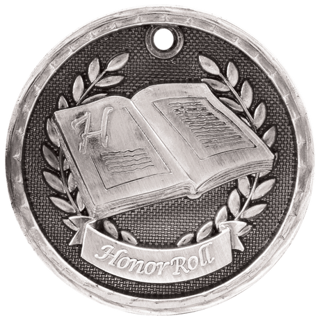 Antique 3D Honor Roll Medals