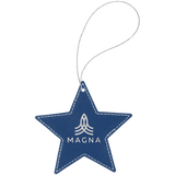 Star Leatherette Ornaments