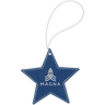 Star Leatherette Ornaments