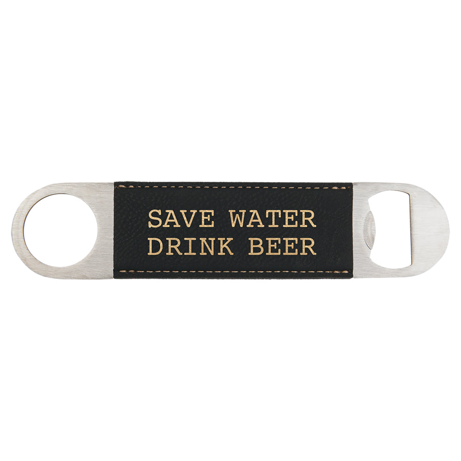 Leatherette Bottle Opener