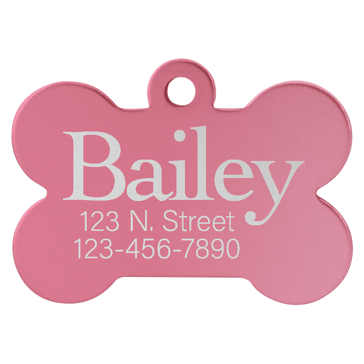 Dog Bone Pet Tags