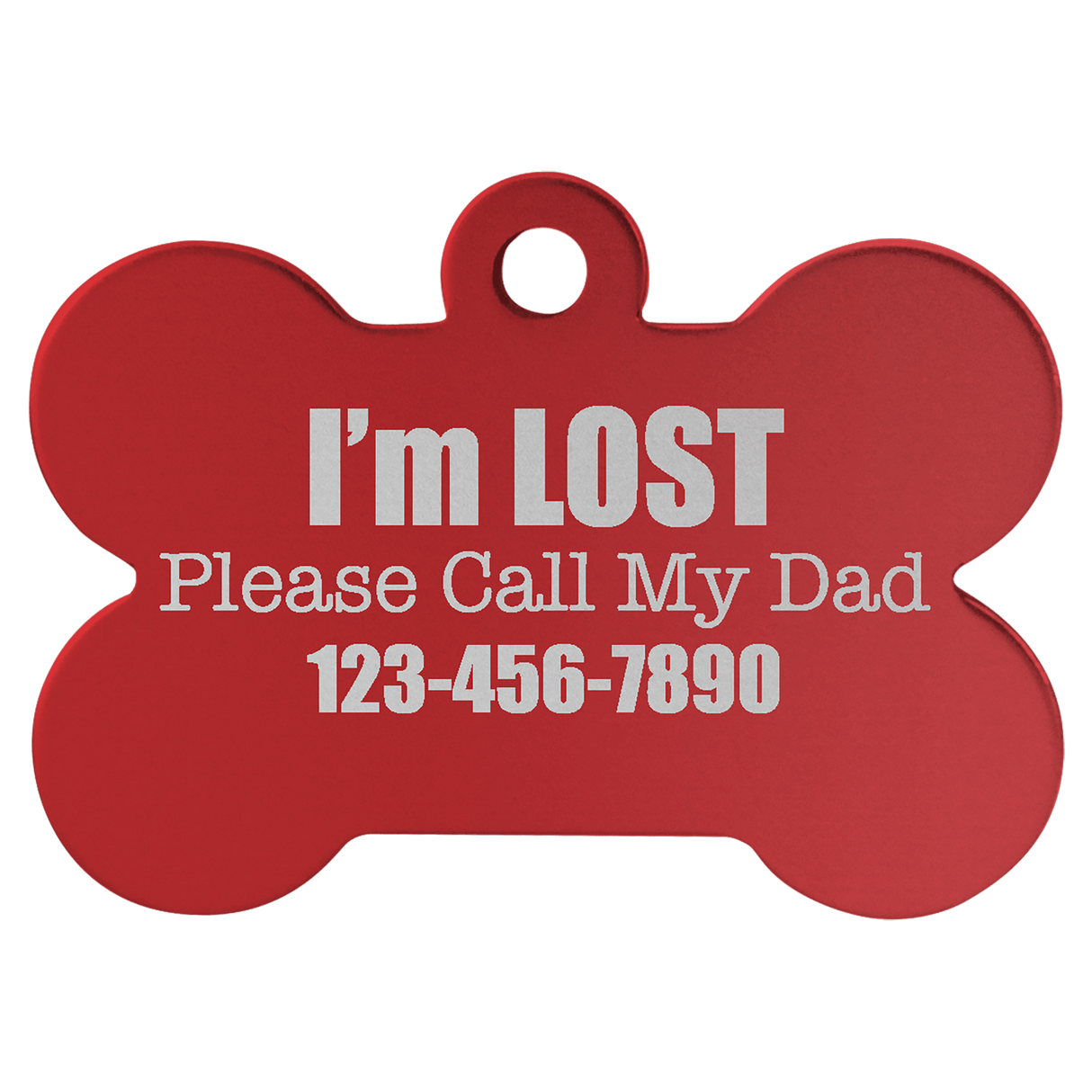 Dog Bone Pet Tags