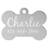Dog Bone Pet Tags