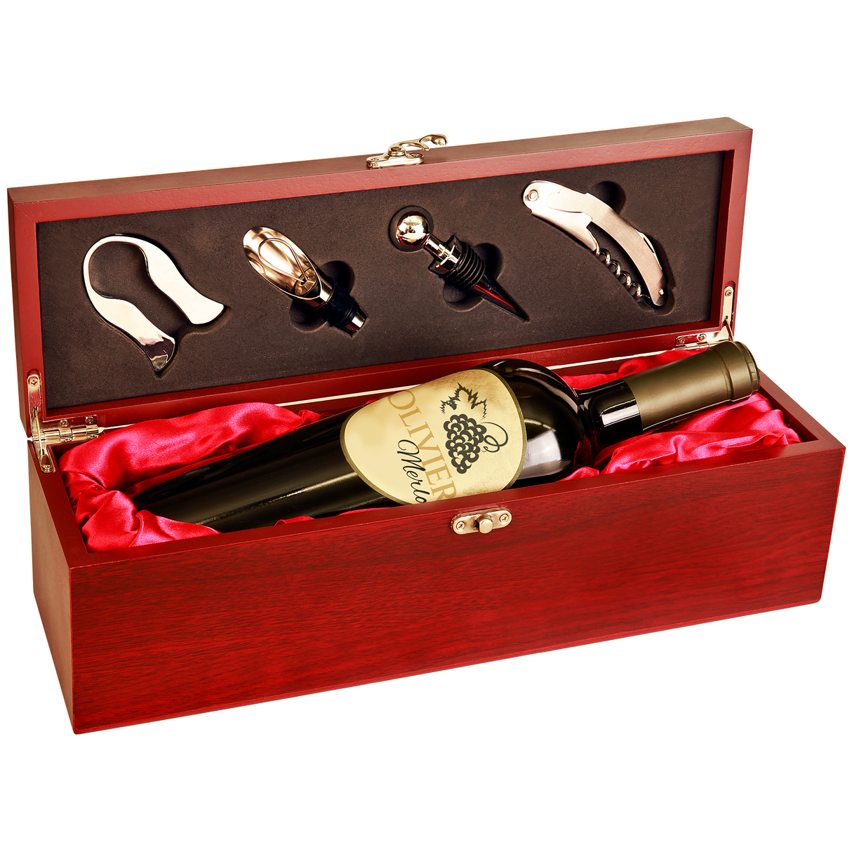 Single Wine Boxes with Essential Tools