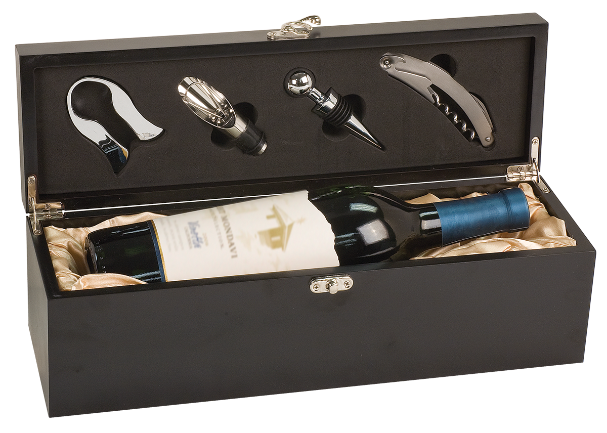 Single Wine Boxes with Essential Tools